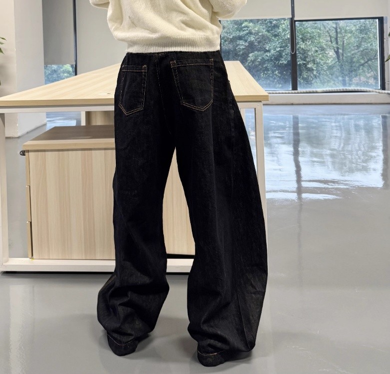 Curved Blade Shaped Original Beef Jeans