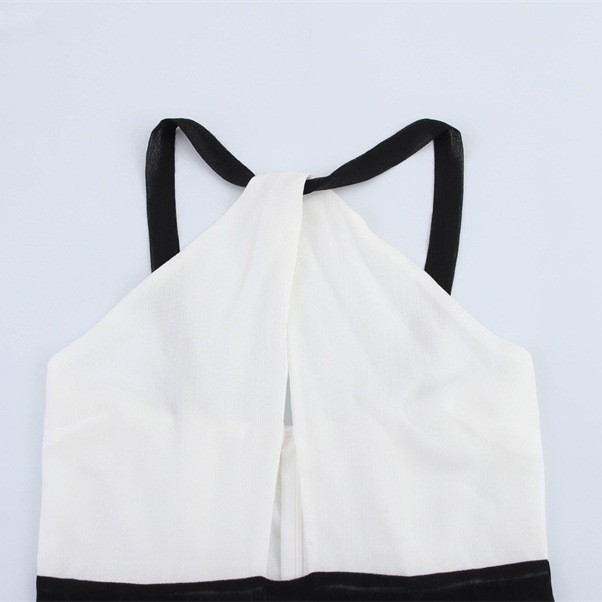 Pure Desire Style Sexy Cutout Halter Dress