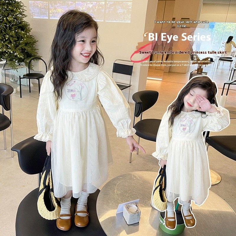 Fashion Children Dress Mori Style Korean Style