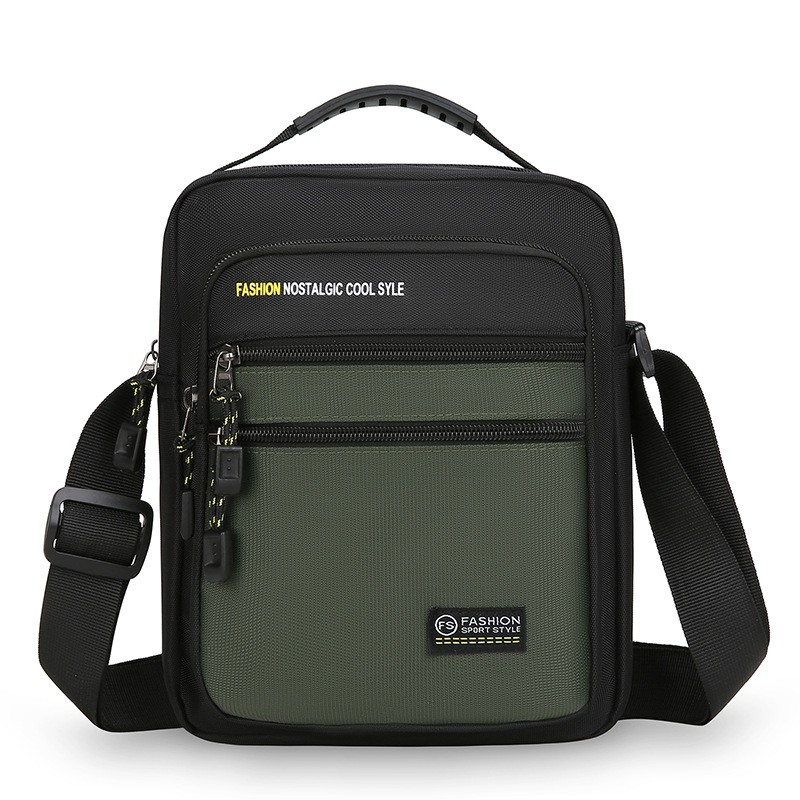 Men's Shoulder Outdoor Leisure Commute Multi-functional Crossbody Bag