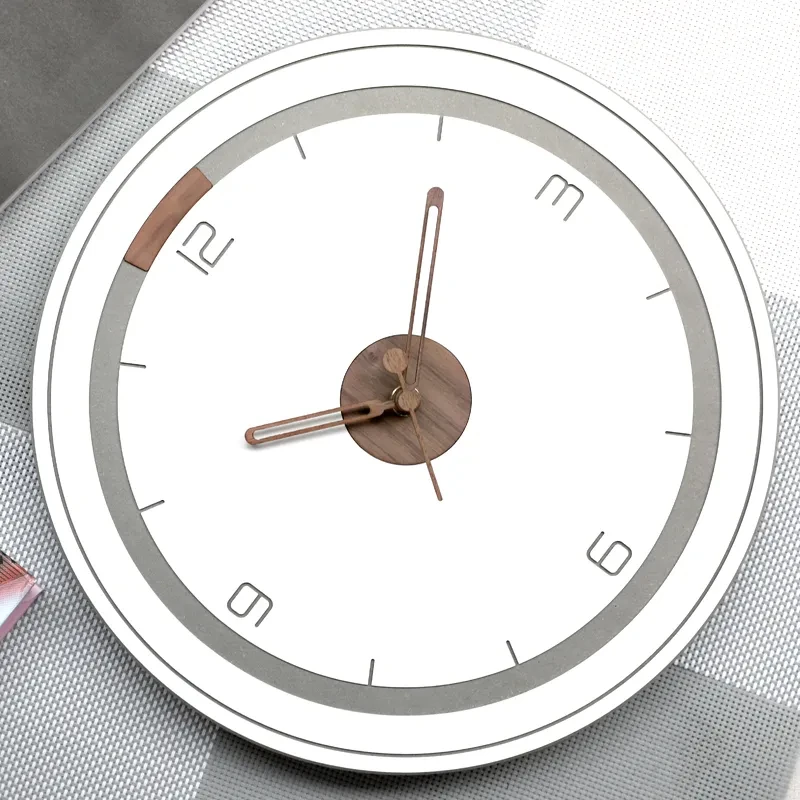 Living Room Home Nordic Frameless Clock