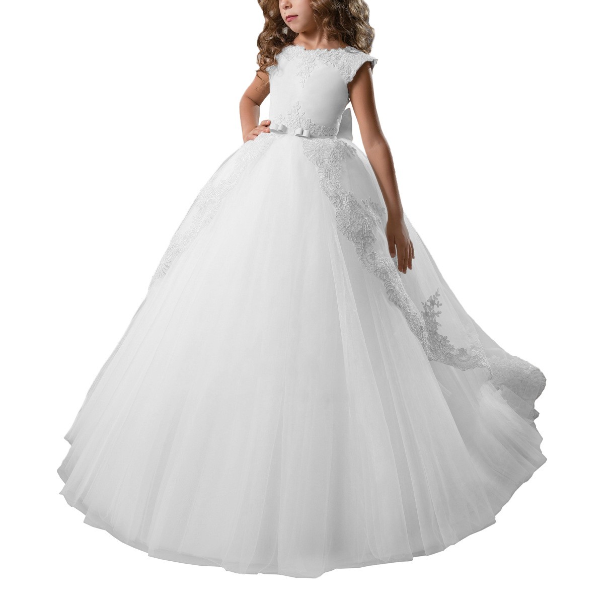 Flower Girl Performance Piano Performance Pettiskirt