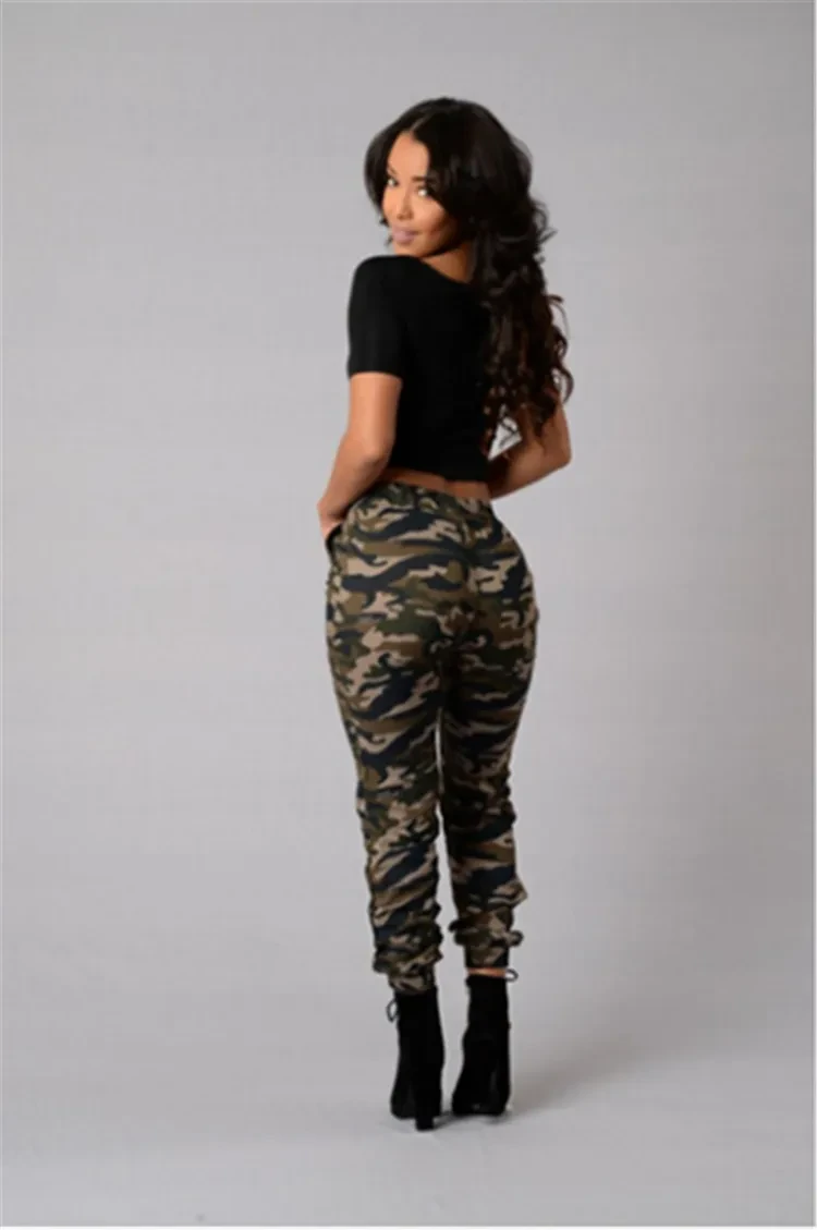 Army Print Trousers