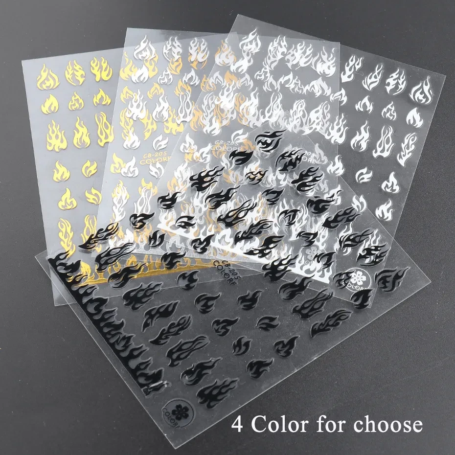 Flame Stickers
