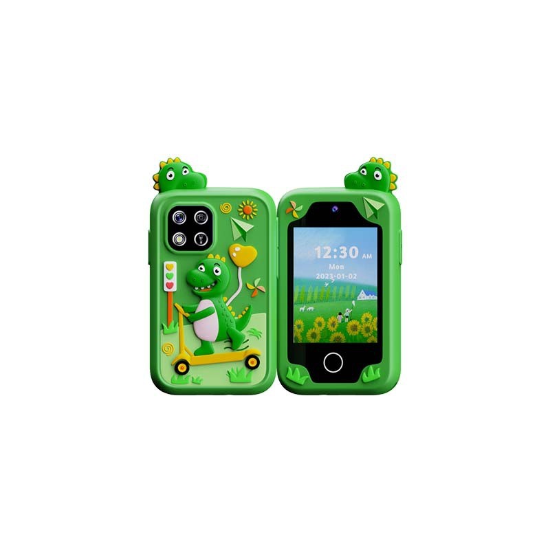Children's Mobile Phone Shooting Video Mini Big Head Stickers Game Toys