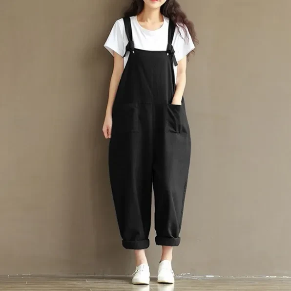Plus Size Oversized Overalls