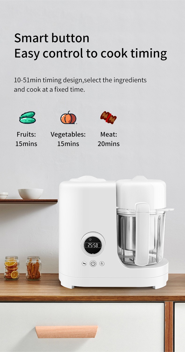 Grinding And Steaming Multi-purpose Baby Food Maker
