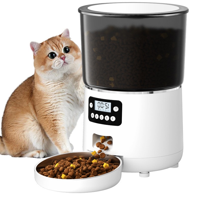 Pet 4L Smart Graffiti APP Automatic Pet Feeder