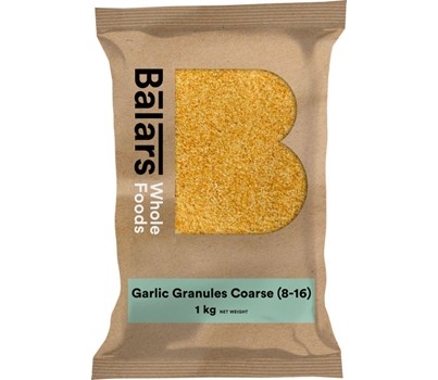 GARLIC GRANULES COARSE (8-16) 1KG (BALARS)