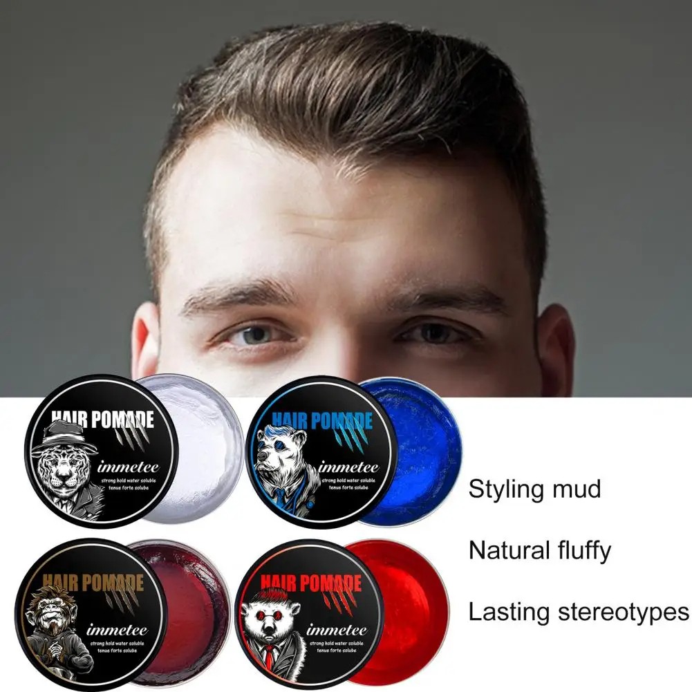 Hair Pomade - Safe, Great Smell, Disposable Hair Salon Supplies for Men