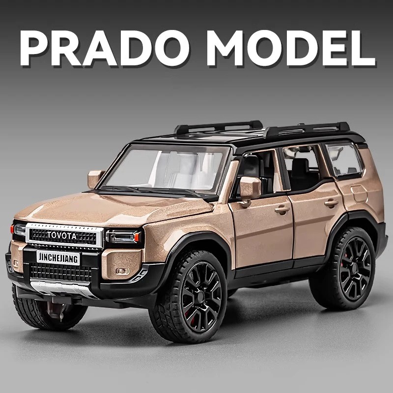 1:32 TOYOTA PRADO Land Cruiser Off Road Vehicle Diecast Model Car