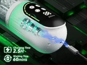 Male Fully Automatic Water Bath Telescopic Rotating Toy