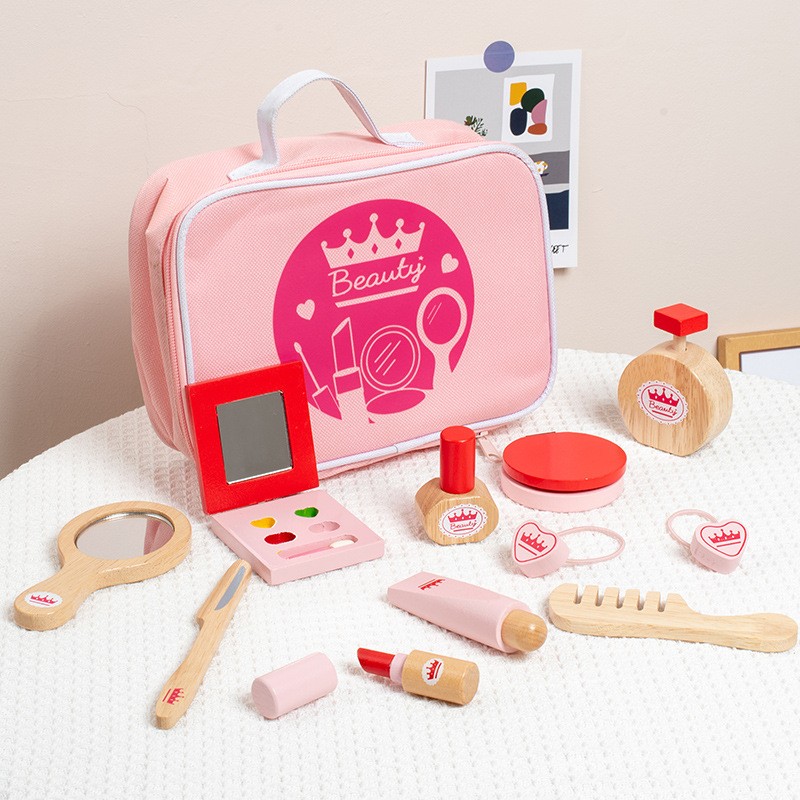 Wooden Girls Playing House Toy Package