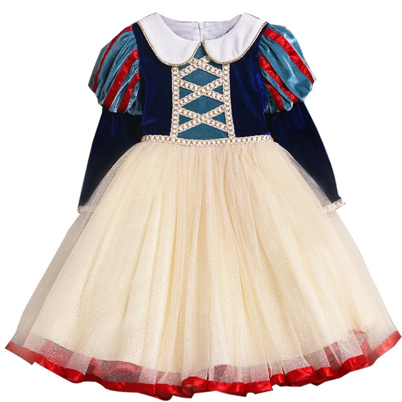 Children's Autumn Clothing Headband Princess Dress