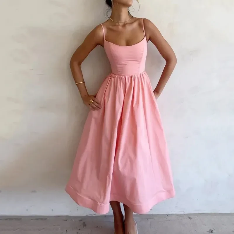 Women's Sweet Suspender Dress