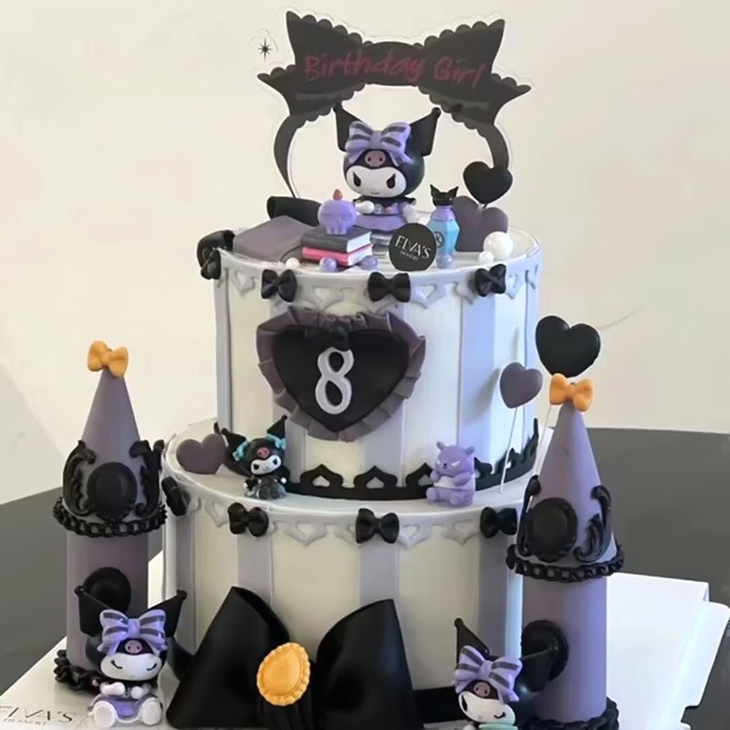 MINISO Mystery Box Kuromi Magic Series Doll Collection Kawaii Halloween Birthday Gift, Desk Decoration, Blind Anime Figure