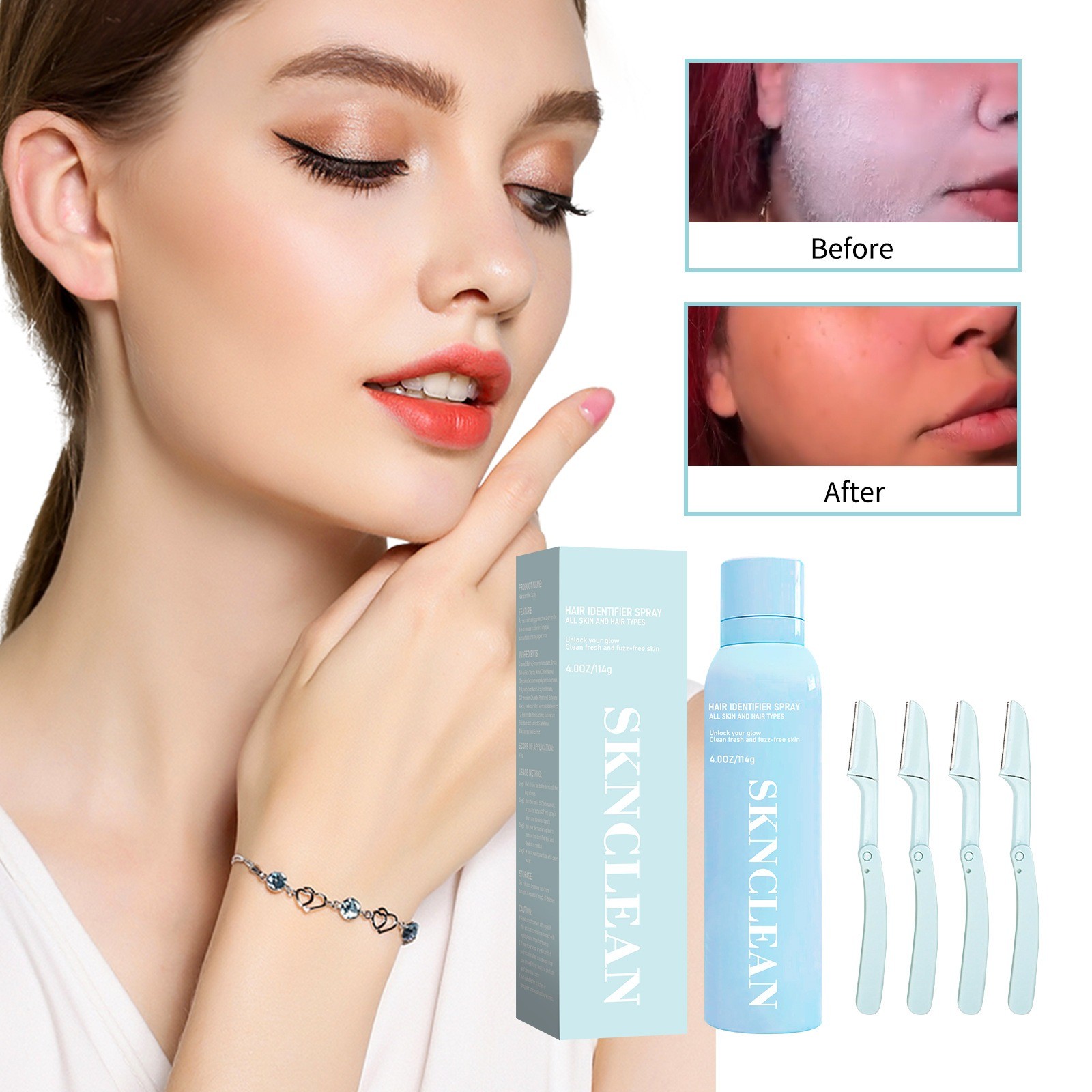 Multi-functional Facial Care and Hair Treatment Spray