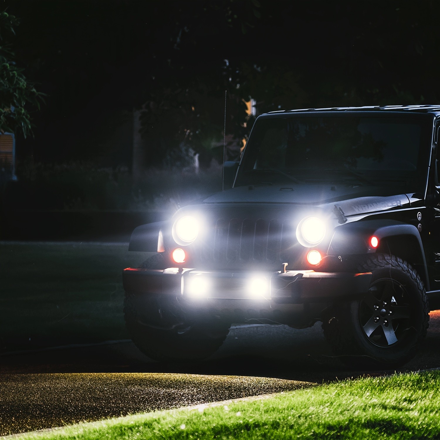 2PCS 18W Nilight TZ-109 High-Intensity LED Light Bar