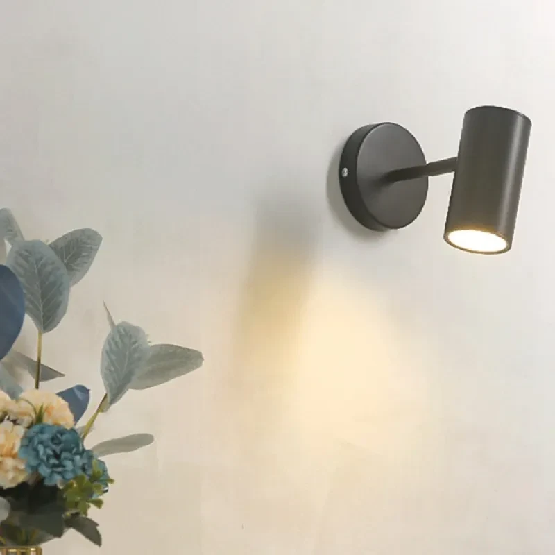 Golden Minimalist Study Small Wall Lamp