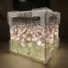 Small Night Light Romantic Gift Mirror Lamp DIY