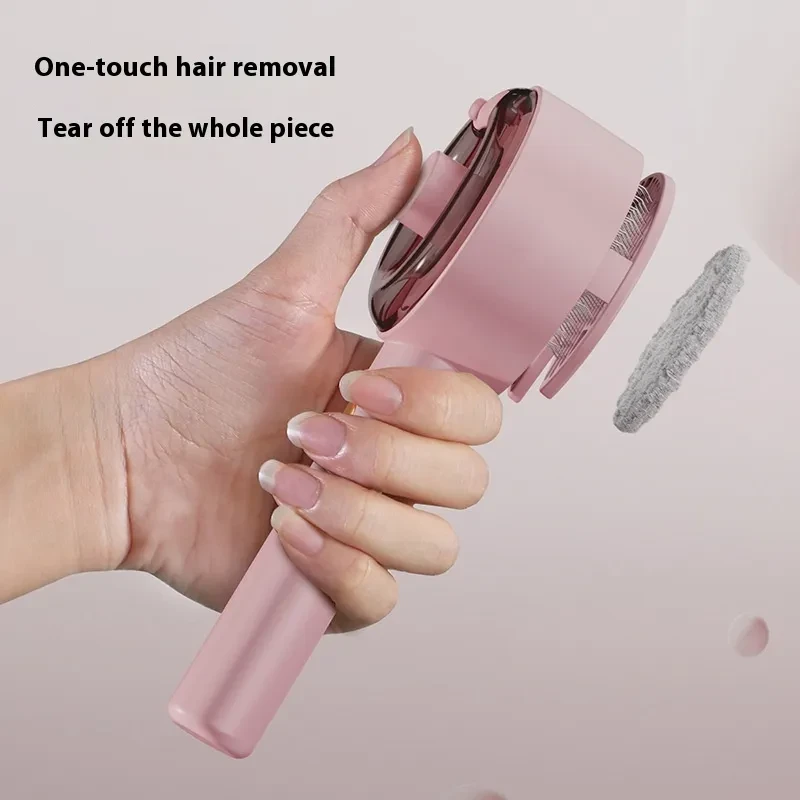 Animal Hair Remover Brush Dog And Cat Steam Brush Self Cleaning Brush