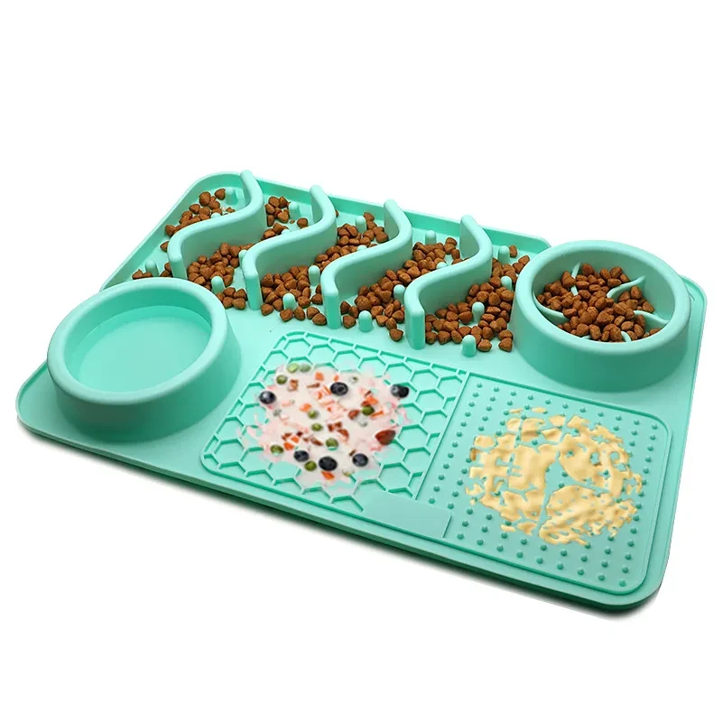 Dog Silicone Licking Pad Pet Licking Mat Silicone