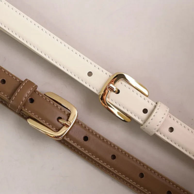 Women's First Layer Cowhide Leather Belt