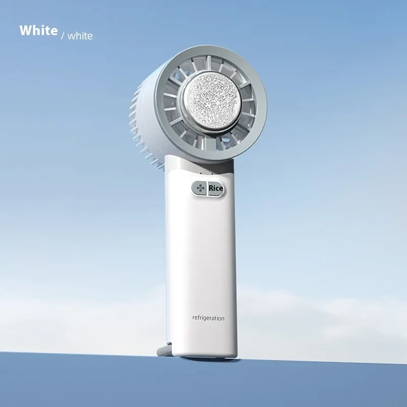 Handheld Turbo Jet Fan Mini Portable Ice Cold Fan Generation