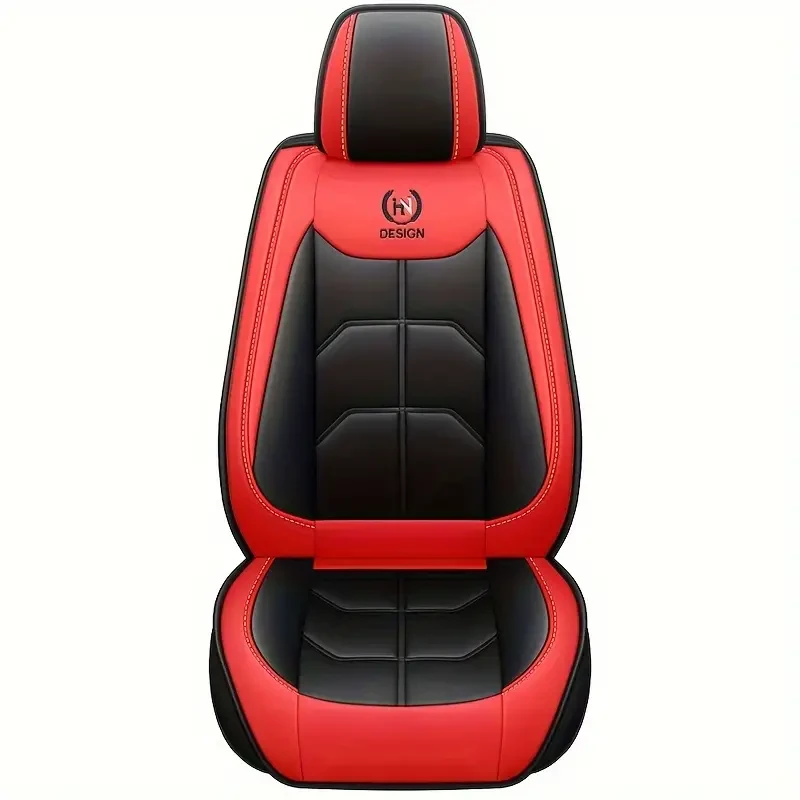 Luxury Premium PU Leather Front Seat Cover - Durable & Comfortable Universal Fit for Cars, SUVs, Vans & Trucks