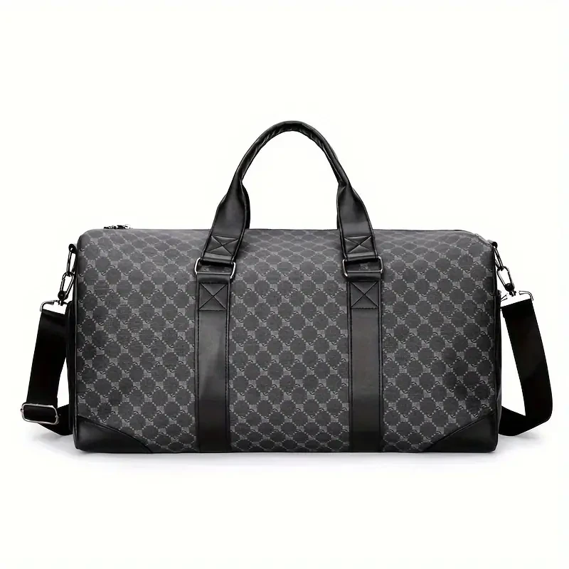 Stylish Mens Crossbody Travel Bag - Durable PU Leather