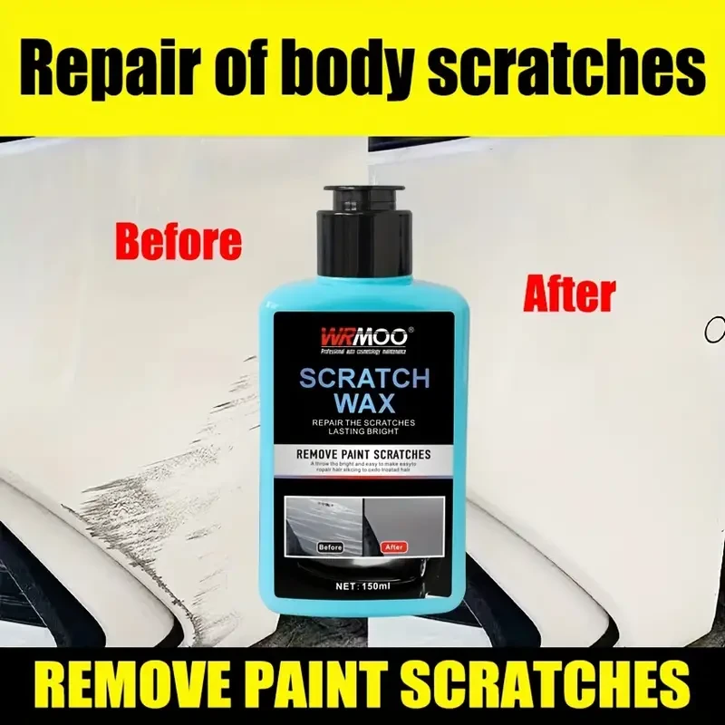 Scratch Wax Repair Kit - Restore & Protect Car Paint from Scratches & Swirls