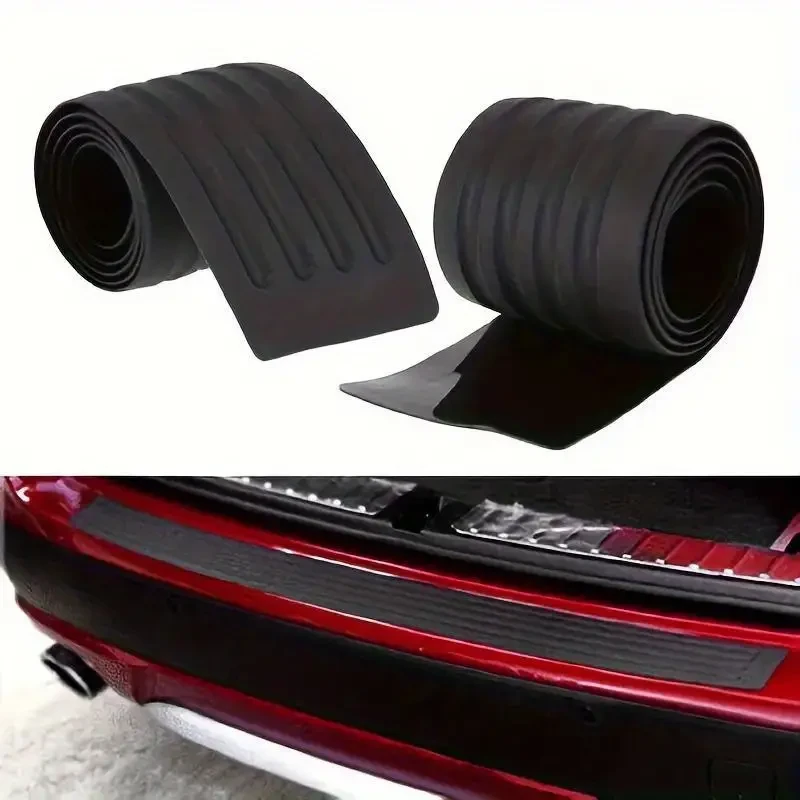 Durable Rubber Car Trunk Pad - Scratch-Resistant Door Sill Protector