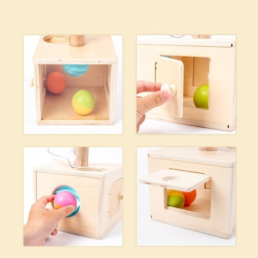 Children's Rotating Track Ball Rolling Music Slide Rolling Sound Building Block Toys
