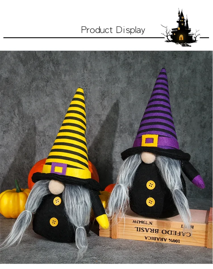 Halloween Doll Ornaments Holiday Decorations