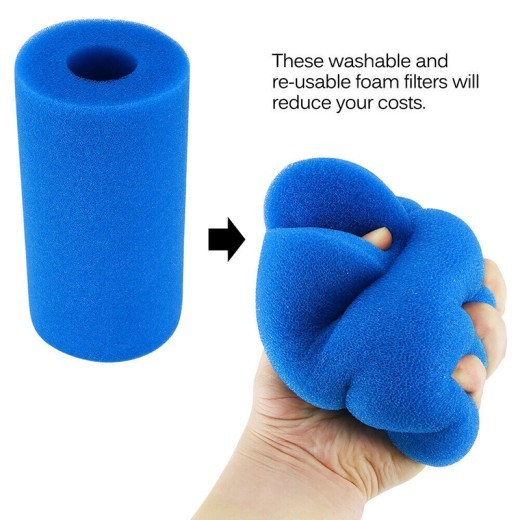 Swimming pool filter sponge