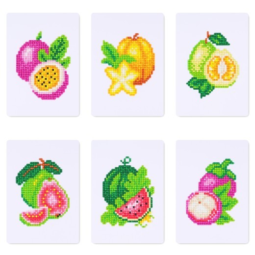 5D Diamond Painting 5X7 Inch Frameless Creative Fruit Pineapple