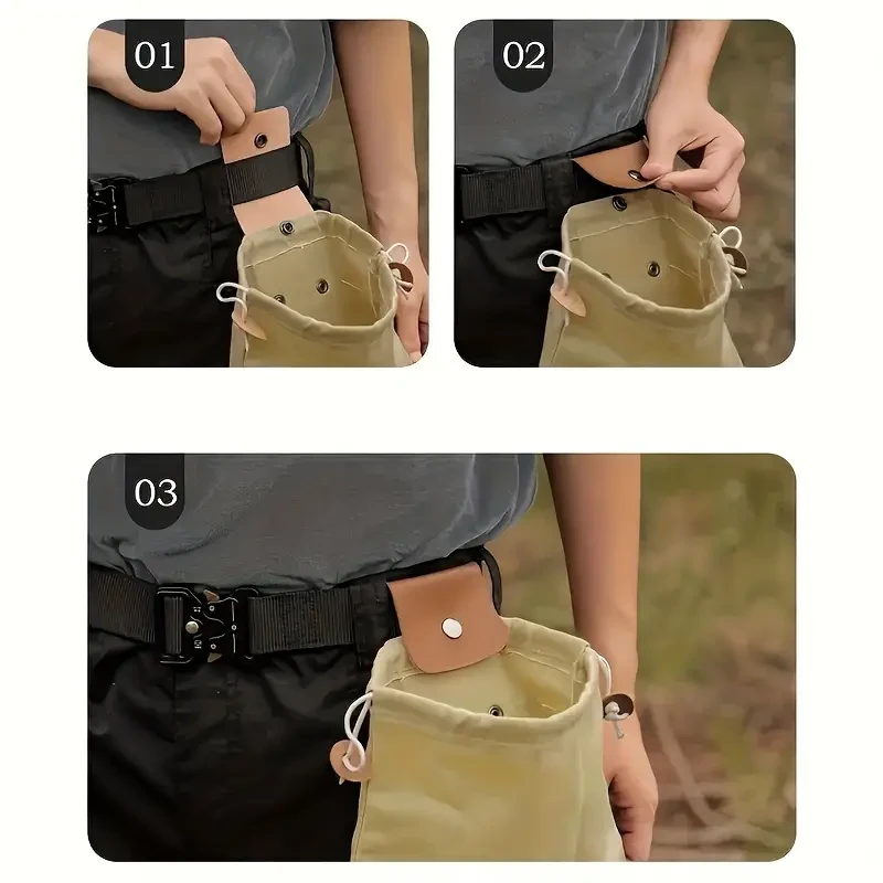1pc Outdoor Camping Foraging Bag