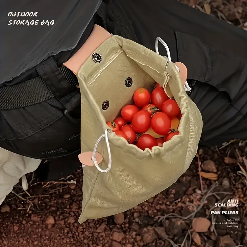 1pc Outdoor Camping Foraging Bag