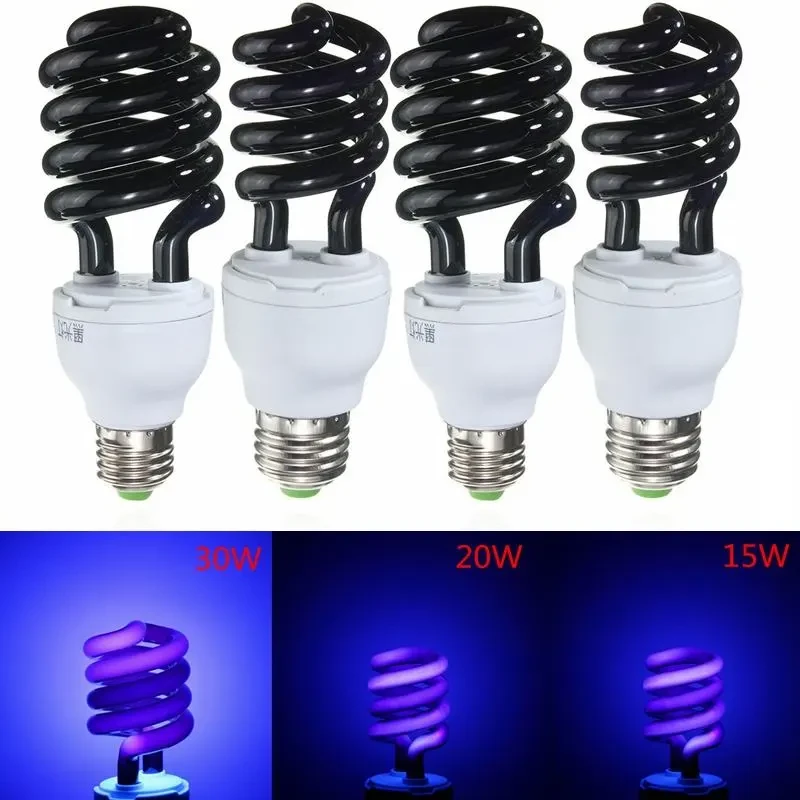 Spiral energy-saving ultraviolet fluorescent lamp