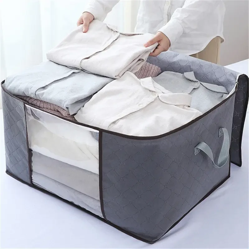 Extra-Large Foldable Storage Bag with Reinforced Handles