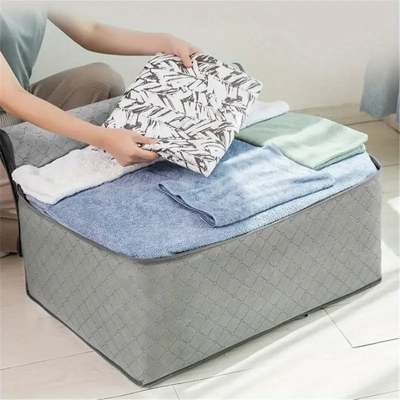 Extra-Large Foldable Storage Bag with Reinforced Handles