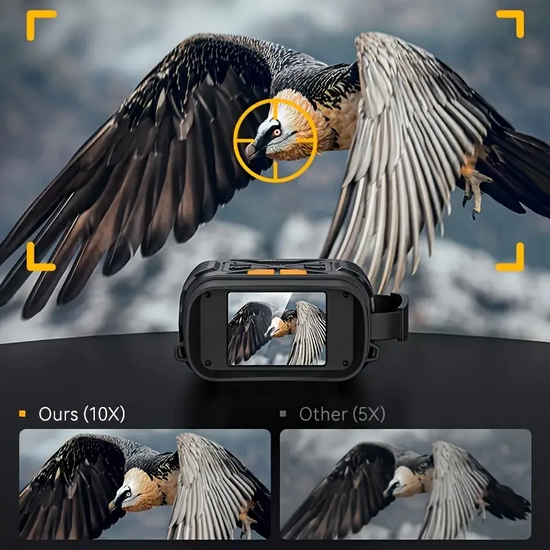 HD Digital Night Vision Binoculars with 7.11cm Screen
