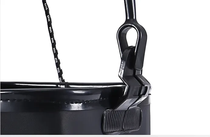 Fishing bucket with rope eva thickened fish bucket folding fish live fish box small fishing barrel fishing gear