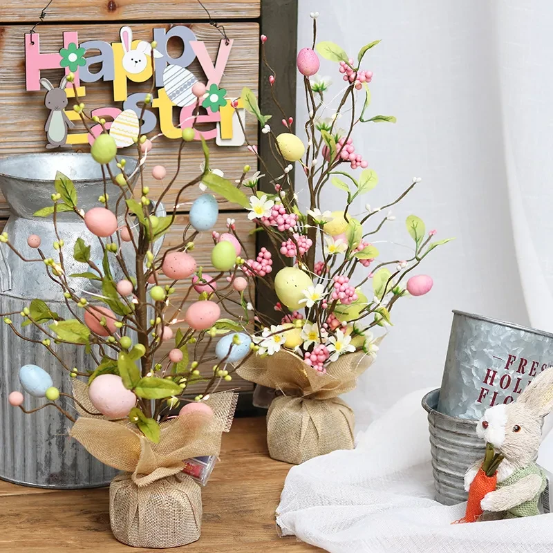 Easter Ornament LED Luminous Scene Desktop