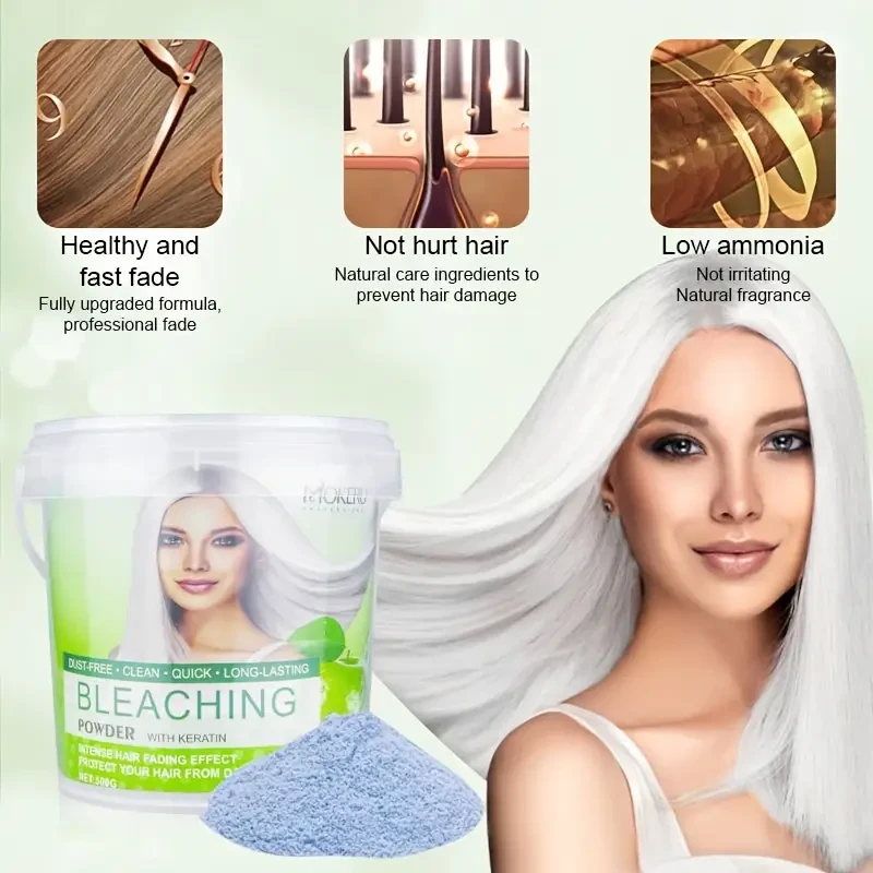 Hair Bleach Powder by MOKERU 500g