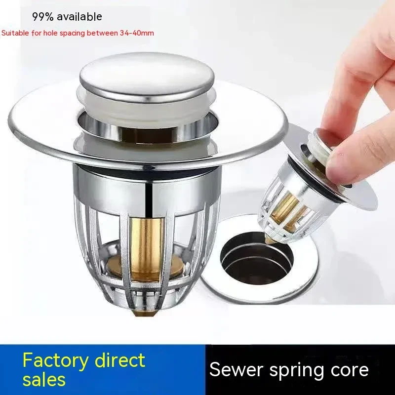 Universal Bathroom Sink Stopper