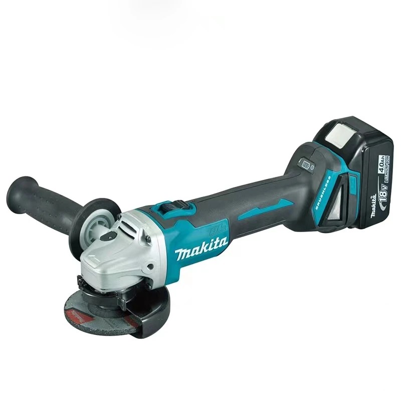 Makita 18V 125mm DGA404 Brushless Angle Grinder - Rechargeable Cutting and Polishing Machine