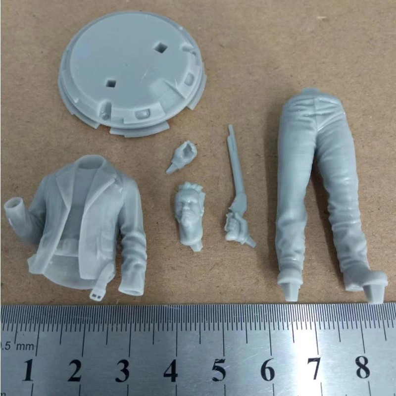 T800 Full Resin Figure 1/24 Scale 75mm Assemble Miniature Model Kit