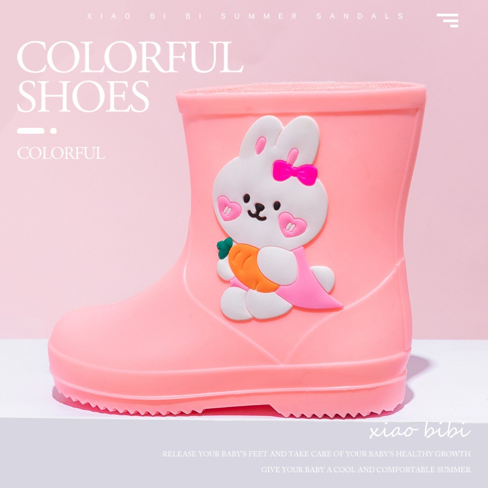 Children's Cartoon Waterproof Non-slip Rain Boots