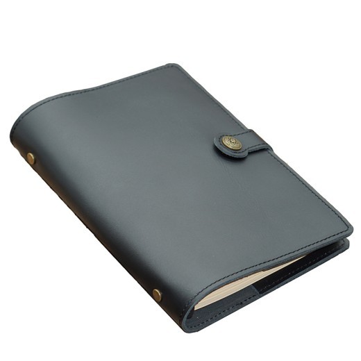 A5 leather ring binder